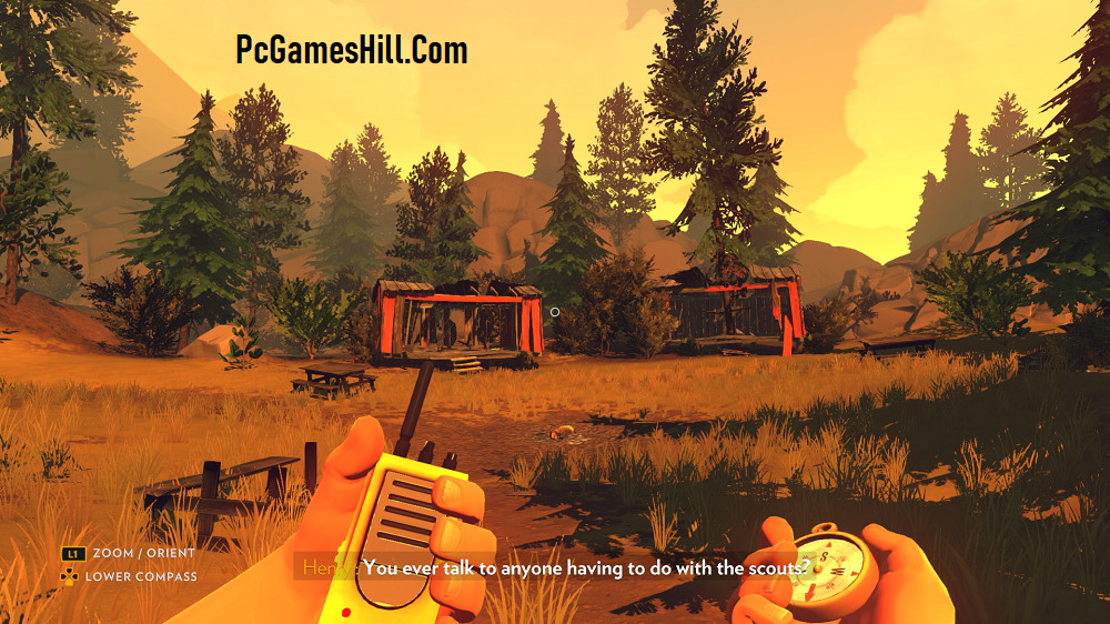 Firewatch Gameplay