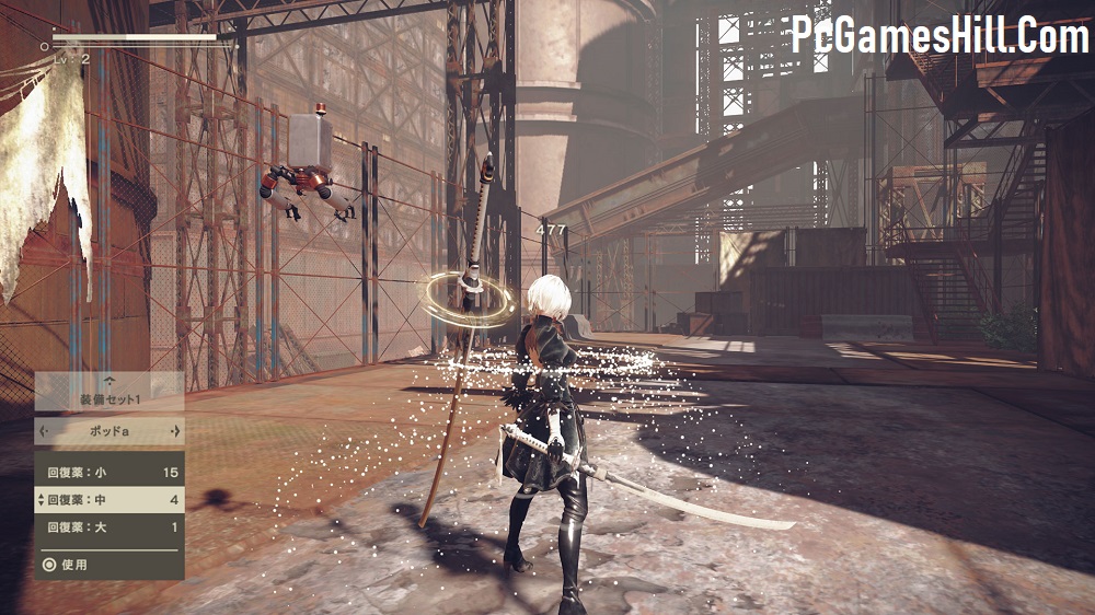 NieR Automata Gameplay